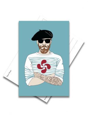 carte-postale-hipster-basque-les-reves-de-caro