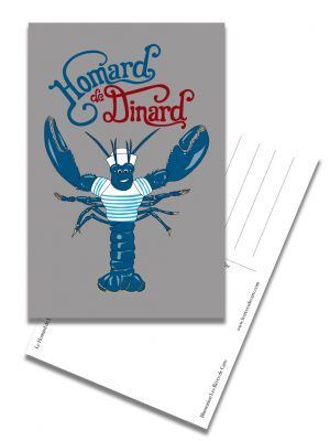 carte-postale-homard-dinard-les-reves-de-caro