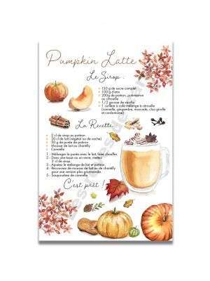 cartes-postales-pumpkin-latte-les-reves-de-caro