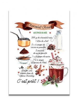 affiche-aquarelle-recette-chocolat-chaud-50-70-les-reves-de-caro